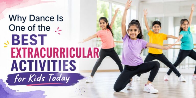 Best Extracurricular Activities for Kids – Children Learning Dance at Yuva Dance Academy